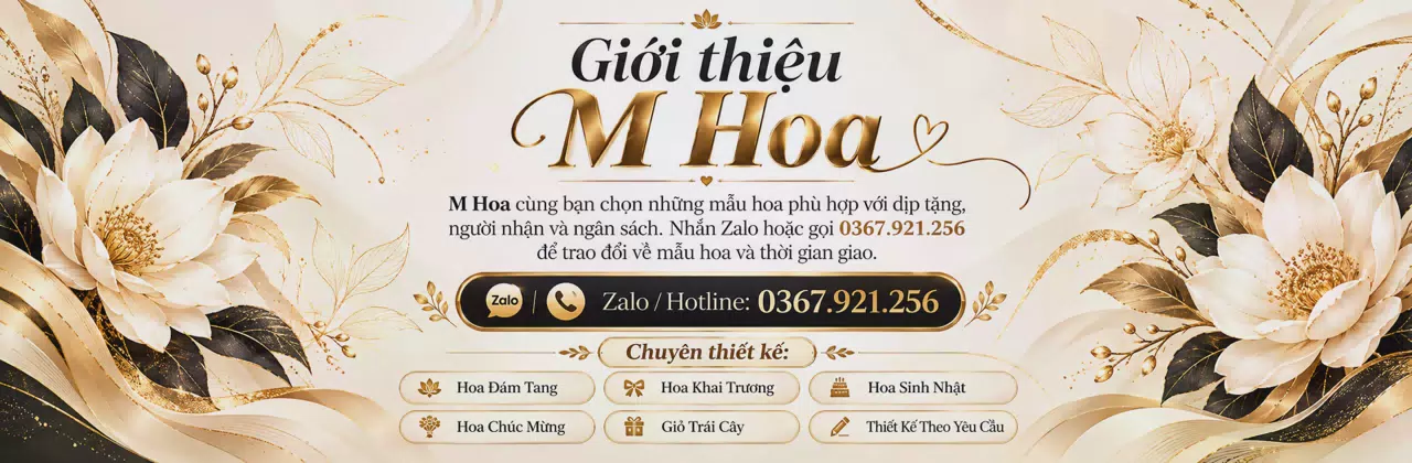 Ảnh bìa Shop hoa tươi Xã An Phước Đồng Nai - Gửi hoa thay một lời nhắn